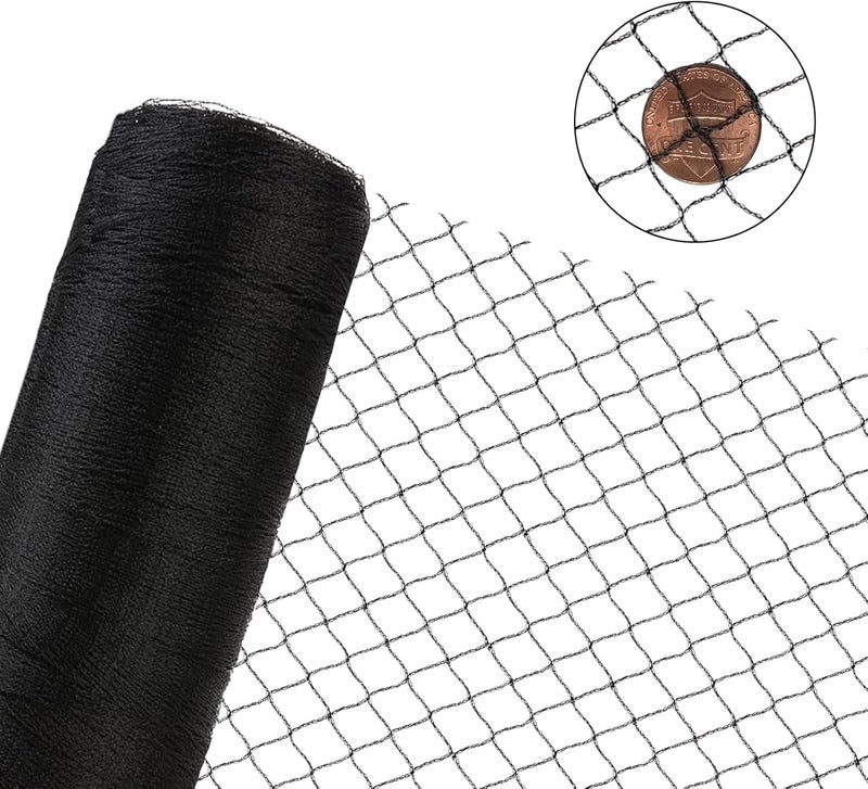 Vocray Woven Bird Netting 10X30 FT, 1/2" Mesh, Strong Bird Net Protect Fruit Trees, Blueberry, Vegetables, Strawberry Plants, Garden Netting Pest Barrier, Against Deer, Squirres, Small Critters - Image 1